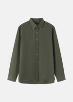Men Plain Regular-Fit Shirt