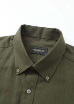 Men Plain Regular-Fit Shirt - Image 2