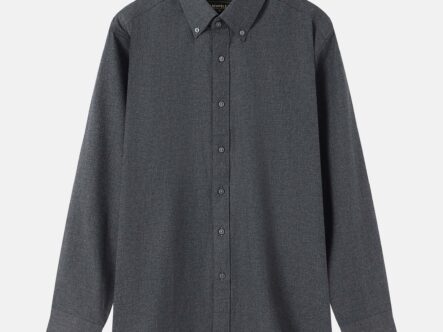 Men Plain Regular-Fit Shirt