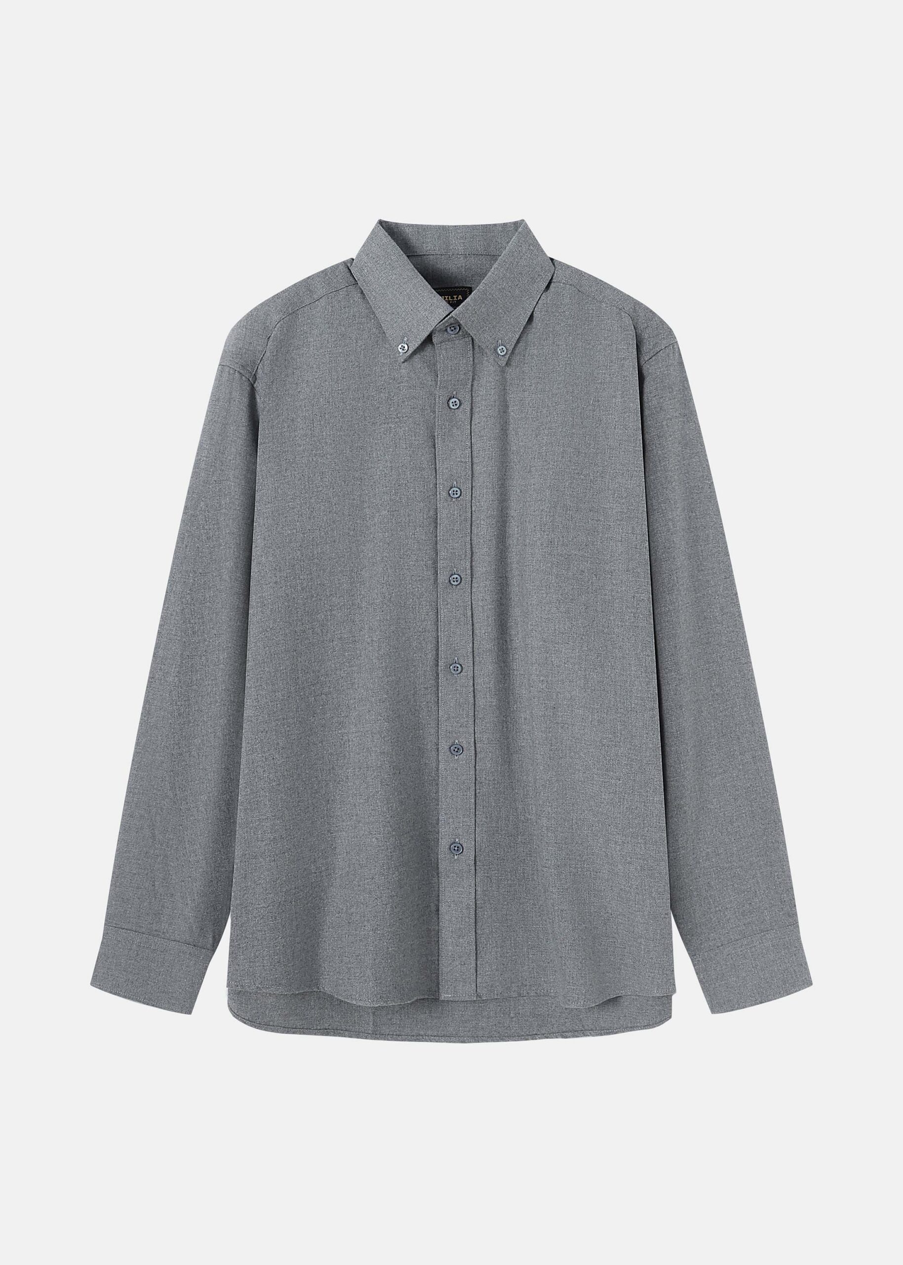 6225104008828-a Men Plain Regular-Fit Shirt - Image 1