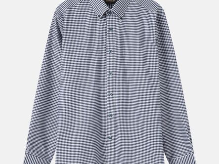 Men Checkered Regular-Fit Shirt