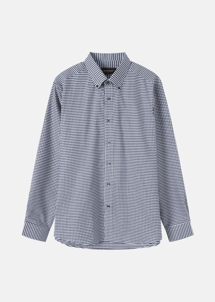 Men Checkered Regular-Fit Shirt - Image 1