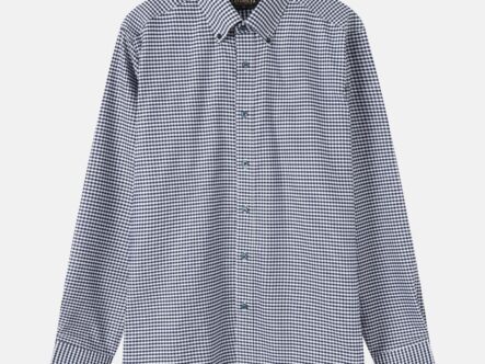 Men Checkered Regular-Fit Shirt