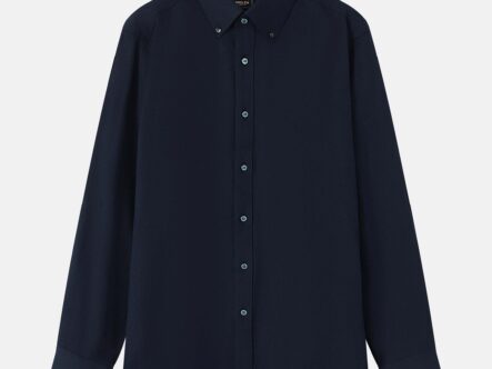 Men Plain Regular-Fit Shirt