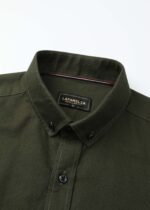 Men Plain Regular-Fit Shirt - Image 2