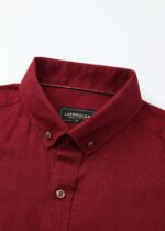 Men Plain Regular-Fit Shirt - Image 2