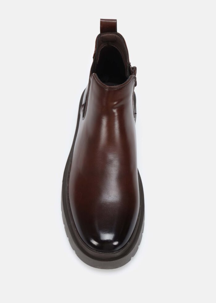 Men Leather Ankle Boots - Image 3