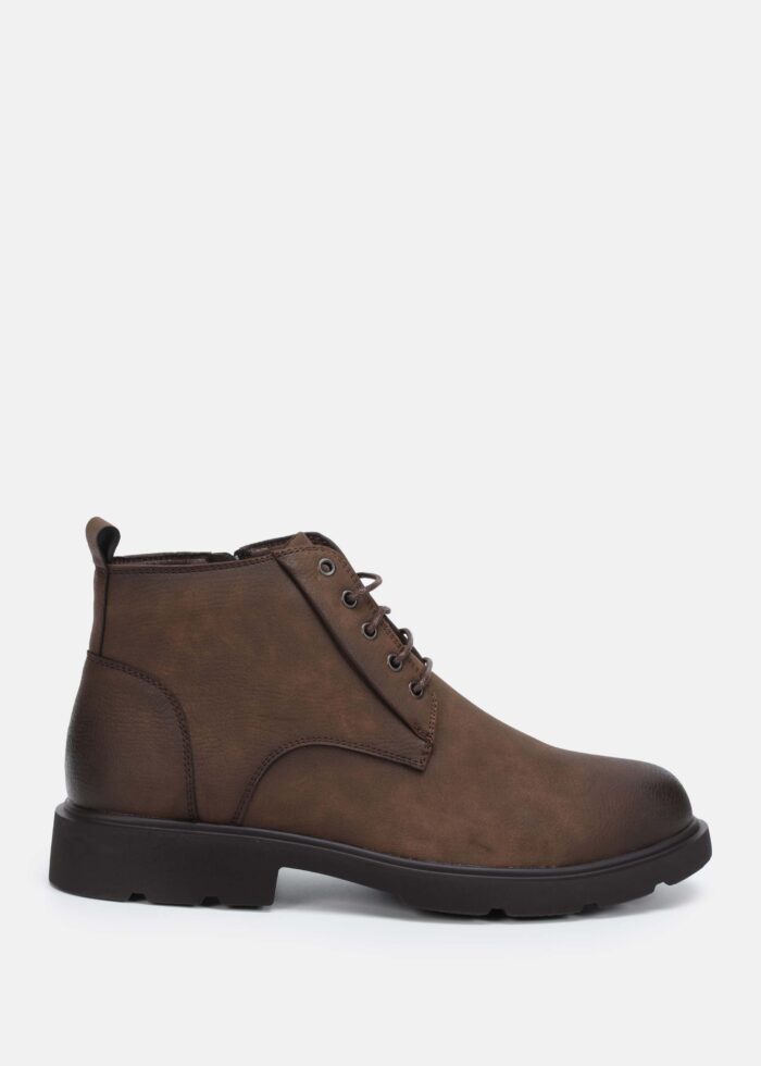 Men Leather Ankle Boots - Image 1