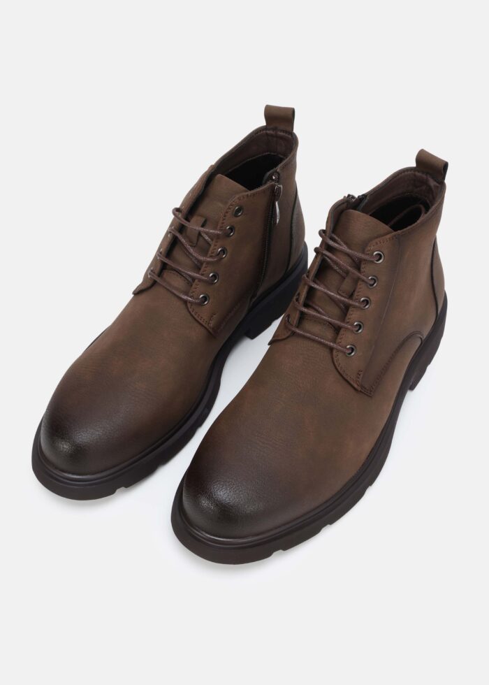 Men Leather Ankle Boots - Image 2