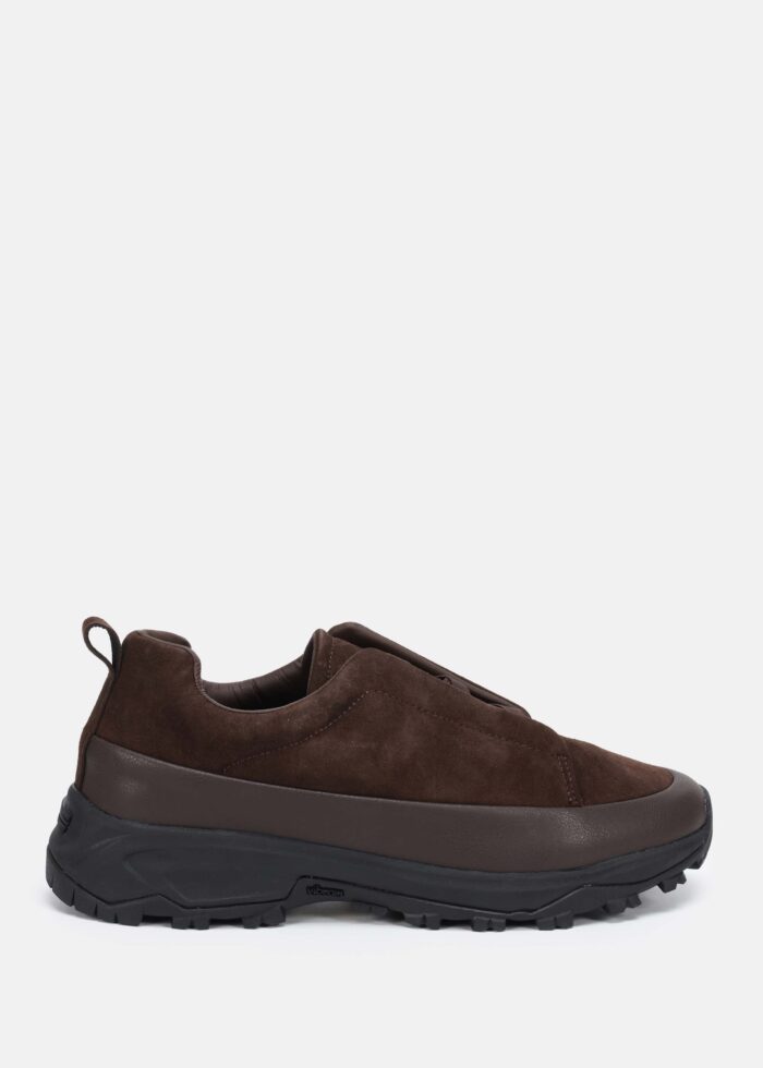 Men Leather and Suede Sport Shoes - Image 1