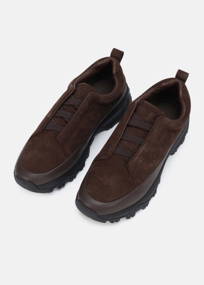 Men Leather and Suede Sport Shoes - Image 2