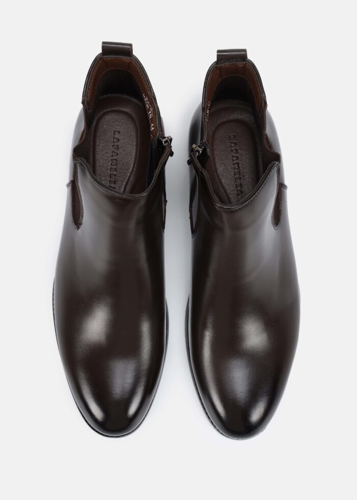 Men Leather Formal Boots - Image 4