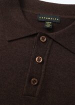 ⁦بولو شيرت رجالي بنسيج محبوك⁩ - الصورة ⁦3⁩