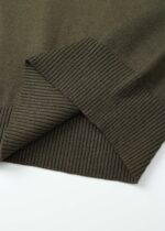 Men Knitted Fabric Plain Blouse - Image 3