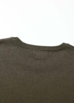Men Knitted Fabric Plain Blouse - Image 5
