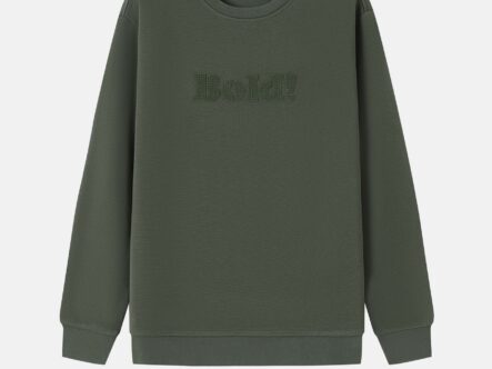 سويتشيرت رجالي بطباعة  "Bold"