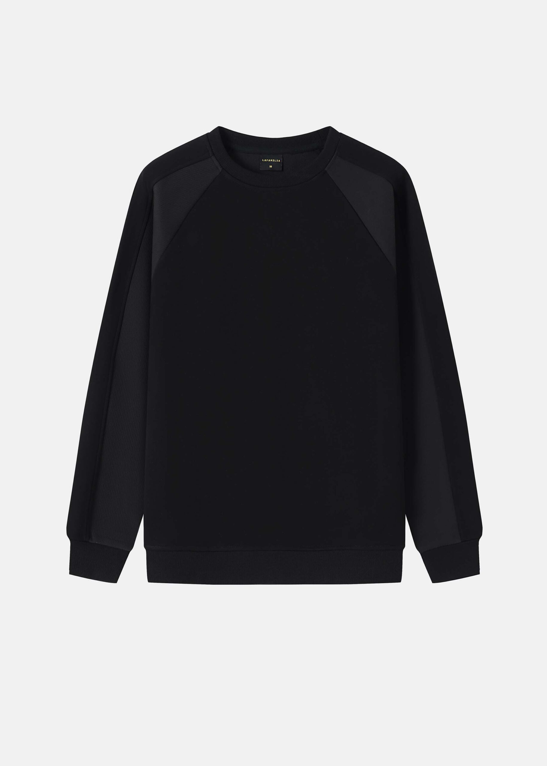 6225116004901-a Men Mixed Fabric Sweatshirt - Image 1