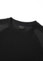 ⁦سويتشيرت رجالي بأقمشة متباينة⁩ - الصورة ⁦2⁩