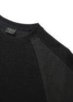 ⁦سويتشيرت رجالي بأقمشة متباينة⁩ - الصورة ⁦3⁩