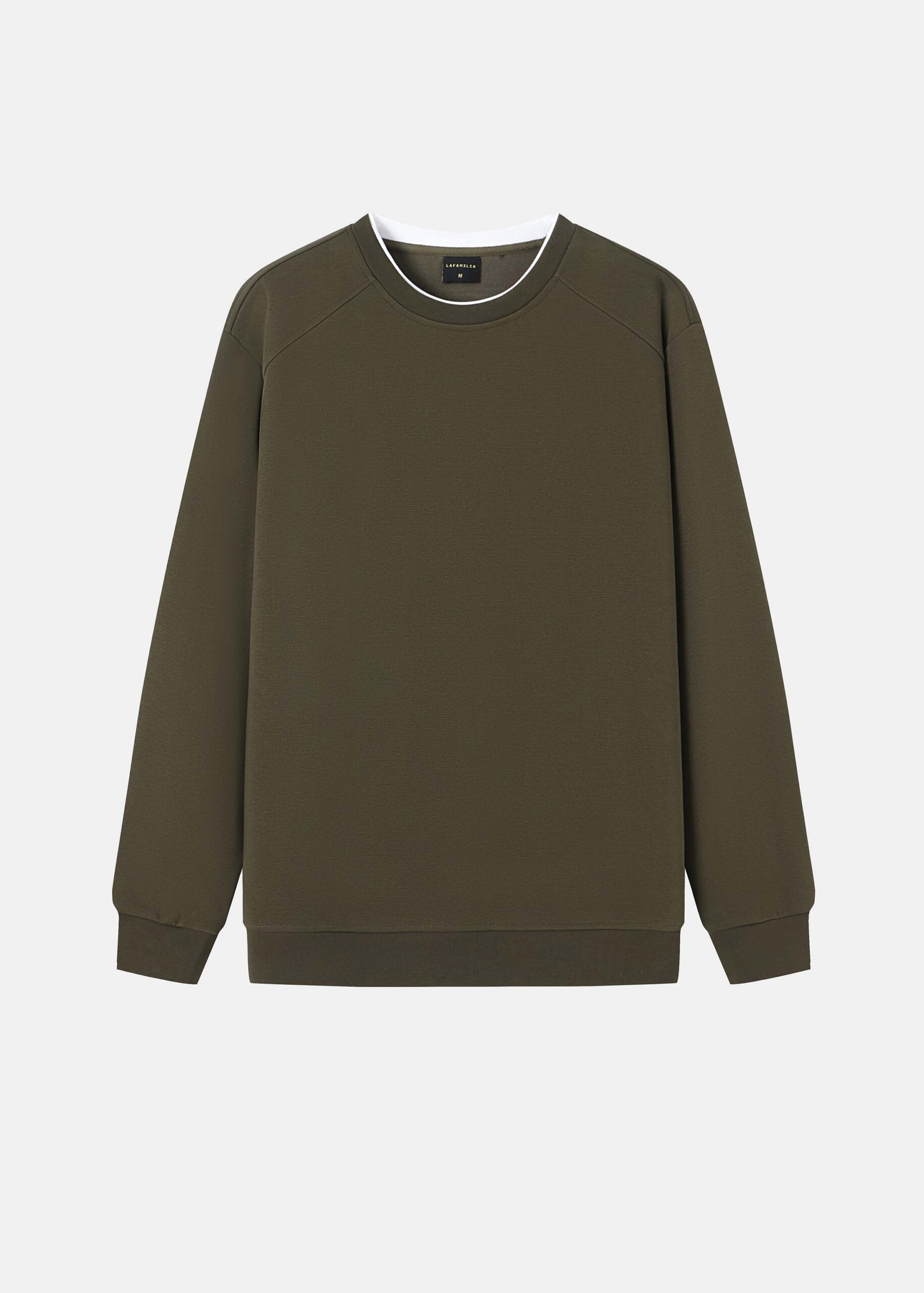 6225116005023-a سويتشيرت رجالي سادة - الصورة 1