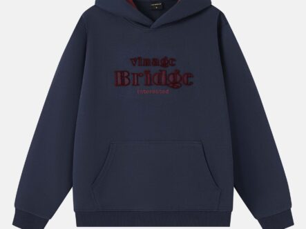 Men "Vinage Bridge Interested" Hoodie