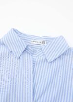 ⁦قميص نسائي مخطط⁩ - الصورة ⁦2⁩