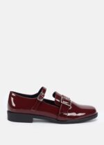 Women Patent Leather Ballerina Shoes