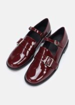 Women Patent Leather Ballerina Shoes - Image 2