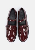Women Patent Leather Ballerina Shoes - Image 4