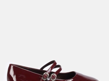 حذاء باليرينا نسائي جلد لامع