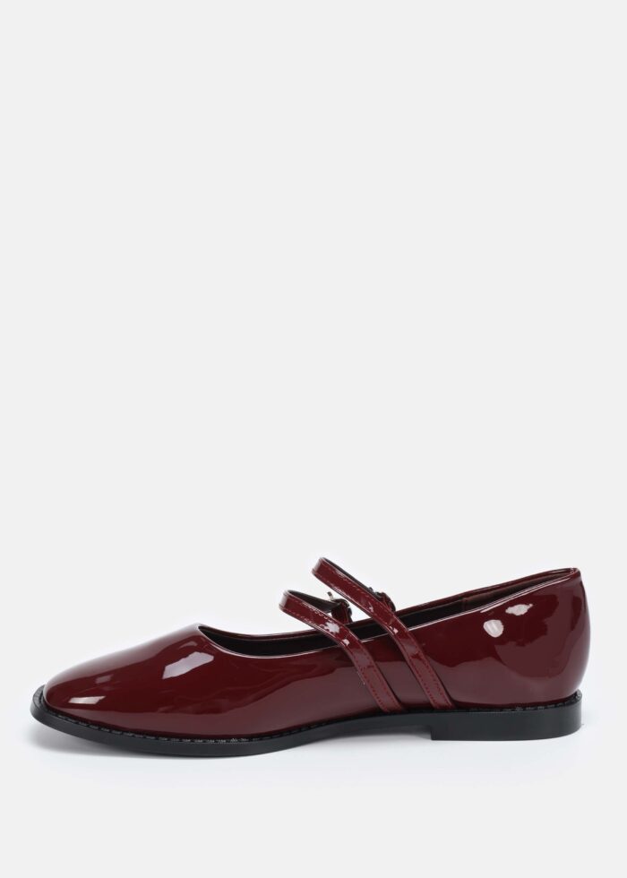 Women Patent Leather Ballerina Shoes - Image 5
