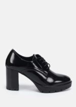 Women Patent Leather Heels Shoes