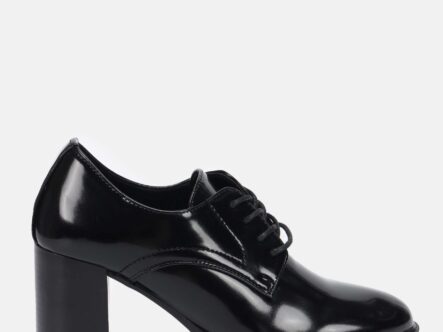 Women Patent Leather Heels Shoes