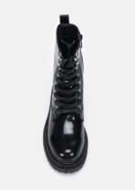 Women Patent-Leather Ankle Boots - Image 3