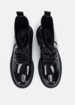 Women Patent-Leather Ankle Boots - Image 4