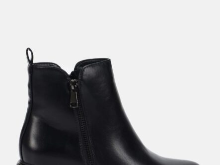 Women Leather Ankle Boots