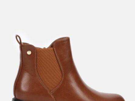 Women Leather Ankle Boots