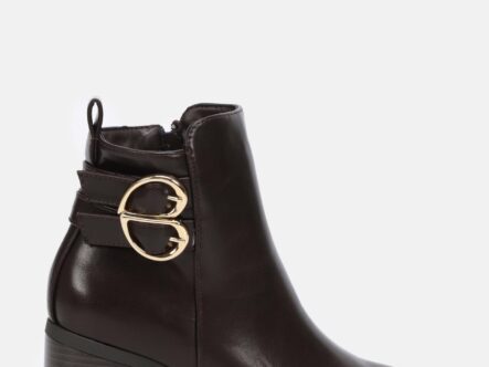 Women Leather Ankle Boots