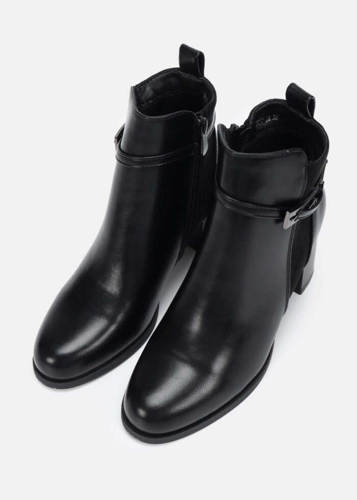 Women Leather Ankle Boots - Image 2