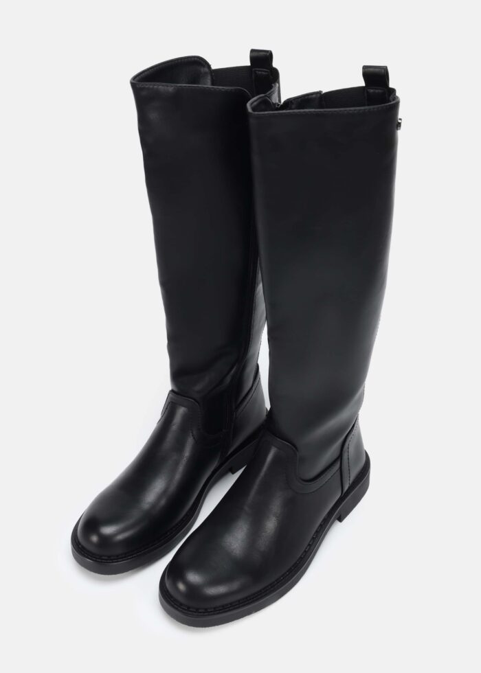 Women Leather Knee-High Boots - Image 2