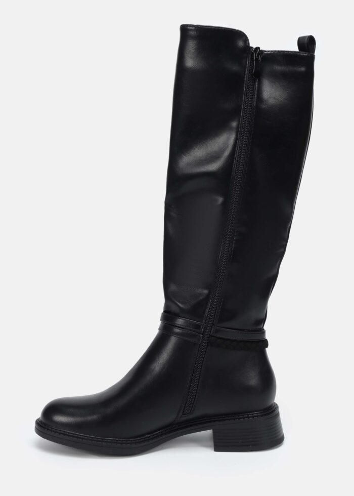 Women Leather Knee-High Boots - Image 5