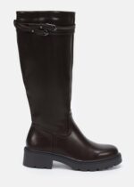 Women Leather Knee-High Boots