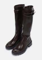 Women Leather Knee-High Boots - Image 2