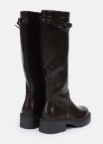 Women Leather Knee-High Boots - Image 4