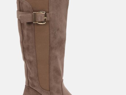 Women Suede Knee-High Boots