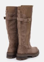 Women Suede Knee-High Boots - Image 4