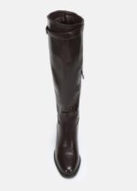 Women Leather Knee-High Boots - Image 3