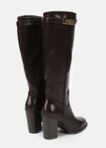 Women Leather Knee-High Boots - Image 4