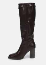 Women Leather Knee-High Boots - Image 5