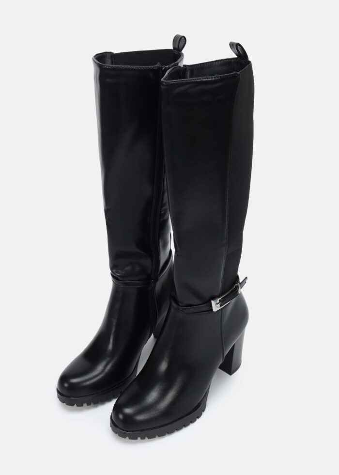Women Leather Knee-High Boots - Image 2